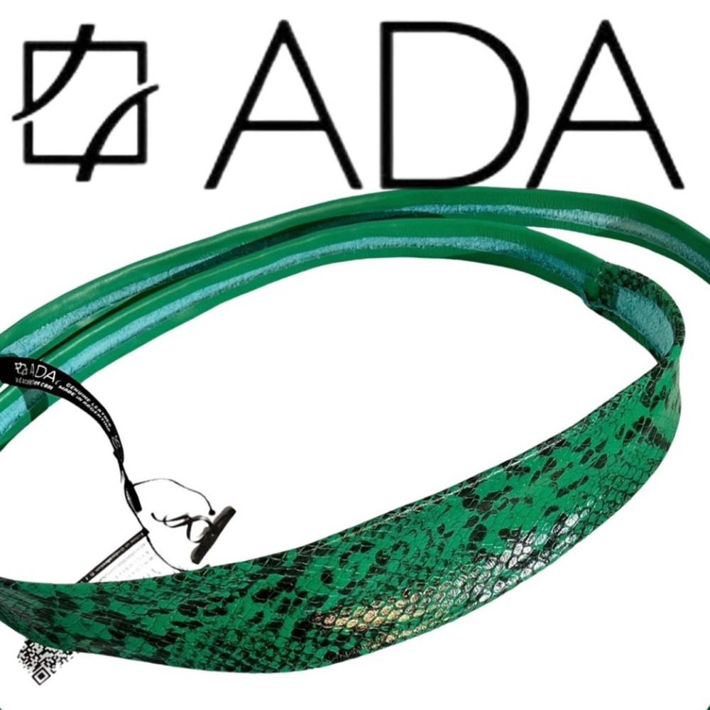 NWT $79 ADA Python Print Wrap Belt